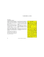 Предварительный просмотр 46 страницы Toyota 2002 HIGHLANDER User Manual