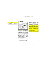 Предварительный просмотр 61 страницы Toyota 2002 HIGHLANDER User Manual