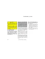 Предварительный просмотр 188 страницы Toyota 2002 HIGHLANDER User Manual