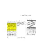 Предварительный просмотр 262 страницы Toyota 2002 HIGHLANDER User Manual