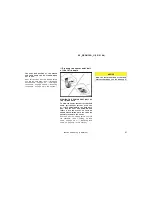 Предварительный просмотр 67 страницы Toyota 2002 Sequoia Owner'S Manual