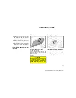 Предварительный просмотр 21 страницы Toyota 2004 HIGHLANDER Owner'S Manual