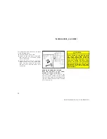 Предварительный просмотр 42 страницы Toyota 2004 HIGHLANDER Owner'S Manual