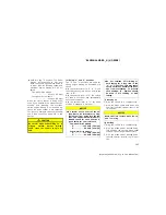 Предварительный просмотр 167 страницы Toyota 2004 HIGHLANDER Owner'S Manual