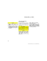 Предварительный просмотр 210 страницы Toyota 2004 HIGHLANDER Owner'S Manual