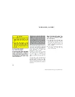 Предварительный просмотр 290 страницы Toyota 2004 HIGHLANDER Owner'S Manual