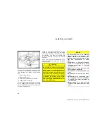 Предварительный просмотр 58 страницы Toyota 2004 Matrix Owner'S Manual