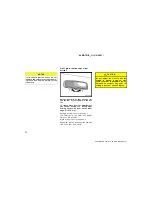 Предварительный просмотр 92 страницы Toyota 2004 Matrix Owner'S Manual