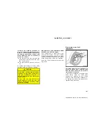 Предварительный просмотр 181 страницы Toyota 2004 Matrix Owner'S Manual