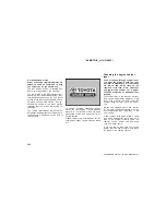 Предварительный просмотр 260 страницы Toyota 2004 Matrix Owner'S Manual