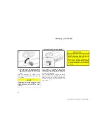 Предварительный просмотр 30 страницы Toyota 2005 Camry Solara Convertible Operating Manual