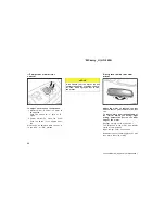 Предварительный просмотр 98 страницы Toyota 2005 Camry Solara Convertible Operating Manual