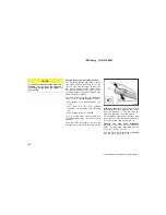 Предварительный просмотр 106 страницы Toyota 2005 Camry Solara Convertible Operating Manual