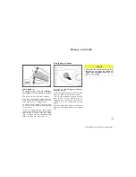 Предварительный просмотр 107 страницы Toyota 2005 Camry Solara Convertible Operating Manual