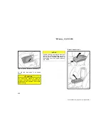 Предварительный просмотр 208 страницы Toyota 2005 Camry Solara Convertible Operating Manual