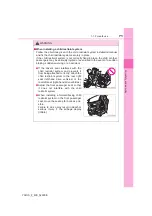 Preview for 71 page of Toyota 2005 Yaris Manual