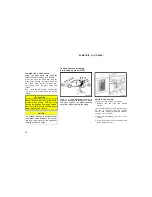 Предварительный просмотр 26 страницы Toyota 2006 Matrix Operating Manual