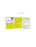 Предварительный просмотр 53 страницы Toyota 2006 Matrix Operating Manual