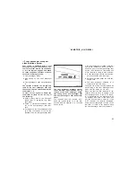 Предварительный просмотр 63 страницы Toyota 2006 Matrix Operating Manual