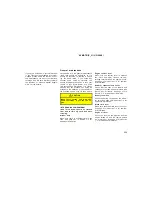 Предварительный просмотр 259 страницы Toyota 2006 Matrix Operating Manual