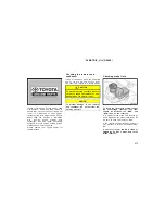 Предварительный просмотр 275 страницы Toyota 2006 Matrix Operating Manual