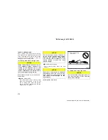 Preview for 255 page of Toyota 2006 Solara U Owner'S Manual