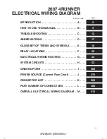 Toyota 2007 4runner Electrical Wiring Diagram preview