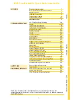 Preview for 3 page of Toyota 2009 Matrix Owner'S Manual