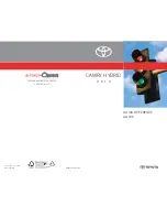 Preview for 1 page of Toyota 2010 Camry Hybrid Quick Reference Manual