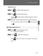 Preview for 223 page of Toyota 2010 Camry Hybrid Quick Reference Manual