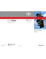 Toyota 2010 YARIS LB Quick Reference Manual preview