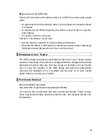 Предварительный просмотр 5 страницы Toyota 2012 Yaris Hatchback Owner'S Manual