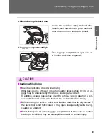 Предварительный просмотр 21 страницы Toyota 2012 Yaris Hatchback Owner'S Manual