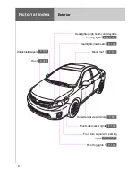 Preview for 8 page of Toyota 2013 Corolla Owner'S Manual