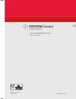 Предварительный просмотр 36 страницы Toyota 2013 Highlander Quick Reference Manual