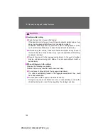 Предварительный просмотр 211 страницы Toyota 2013 Prius PHV Owner'S Manual