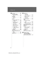 Предварительный просмотр 734 страницы Toyota 2013 Prius PHV Owner'S Manual