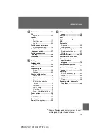 Предварительный просмотр 735 страницы Toyota 2013 Prius PHV Owner'S Manual