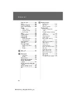 Предварительный просмотр 738 страницы Toyota 2013 Prius PHV Owner'S Manual