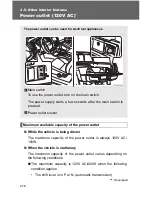 Preview for 252 page of Toyota 2013 Tacoma Owner'S Manual