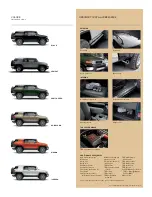 Preview for 12 page of Toyota 2014 FJ Cruiser Specifications