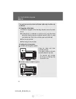 Предварительный просмотр 110 страницы Toyota 2015 Land Cruiser 200 Owner'S Manual