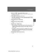 Предварительный просмотр 221 страницы Toyota 2015 Prius Owner'S Manual