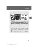 Предварительный просмотр 229 страницы Toyota 2015 Prius Owner'S Manual