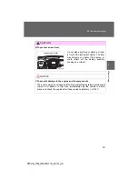 Предварительный просмотр 243 страницы Toyota 2015 Prius Owner'S Manual