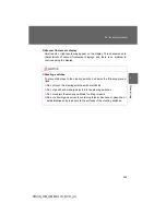 Предварительный просмотр 267 страницы Toyota 2015 Prius Owner'S Manual