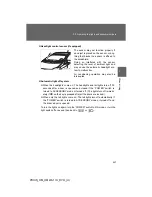 Предварительный просмотр 279 страницы Toyota 2015 Prius Owner'S Manual