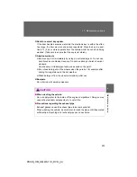 Предварительный просмотр 425 страницы Toyota 2015 Prius Owner'S Manual