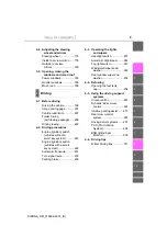 Preview for 3 page of Toyota 2015 Sienna Manual