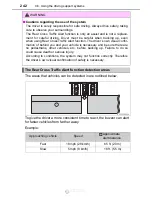 Preview for 242 page of Toyota 2016 Tacoma Owner'S Manual